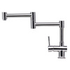 Alfi Brand Polished SS Retractable Sgl Hole Kitchen Faucet AB2038-PSS